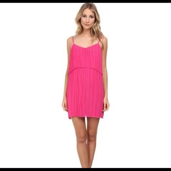 BCBG Generation Hot pink cocktail dress - Picture 1 of 5